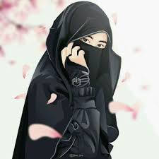 Kumpulan Anime Kartun Muslimah Bercadar Cadar Hijrah Kartun Islamic Cartoon Anime Muslimah Muslim Pictures