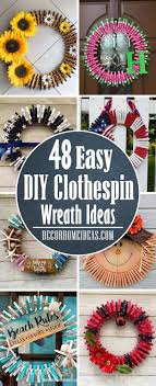 Pampas grass wreath at life is a party. 48 Best Diy Clothespin Wreaths You Can Try Today Decor Home Ideas