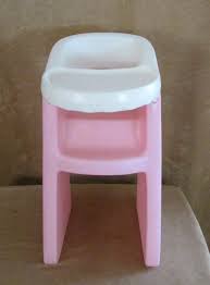 Little Tikes Pink Doll High Chair Child Size 24