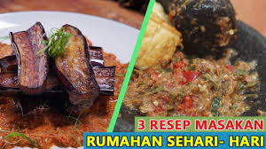 Berikut adalah berbagai olahan beserta resep masakan rumahan yang praktis sederhana dan mudah untuk anda terapkan dirumah. 3 Resep Masakan Rumahan Sehari Hari Praktis Yang Enaknya Pasti Disukai Keluarga Youtube