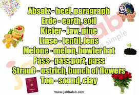 German Words With Double Meanings Deutsche Worter Mit Doppelbedeutung German Words Learn German German Language Learning