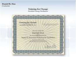 CERTIFIED GROUP FACILITATOR