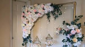 Noozay Decor On Instagram Diy Floral Arch Swag Decor Wedding Diywedding Diyweddingdecor Diywedding Floral Arch Diy Wedding Decorations Dollar Tree Diy