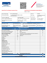 Bharti axa insurance company ltd is a joint venture between bharti enterprises, a leading indian bharti axa life/general insurance has several branches in all major towns and cities across india, including in branch phone no. Policyschedule Pdf Deductible Insurance