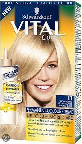 Schwarzkopf Vital Colors Sac Boyasi 11 Acik Sari Sac Boyasi Sac