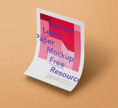 Mockup Papel Flotante Psd V4 Recursos Hacktivismo Diseno De Marca Flotante Disenos De Unas