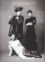 Diese schlagzeile erwähnt anderson cooper, marlon brando, frank sinatra, cornelius vanderbilt und über gloria vanderbilt und cnn, . 3 Generations Of La Falaise Women Maxime Loulou Lucie Yves Saint Laurent Saint Laurent Christian Dior