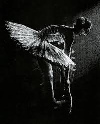 Black And White Dancer Drawing Liam Dickinson En Twitter More White Pencil On Black Paper Drawings Ballerina Series Art Ballerina Ball Black Paper Drawing Black Paper Scratchboard Art