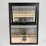 2024 Outside Small Swing Window Grill Design Swing Aluminum Glass Window  for House