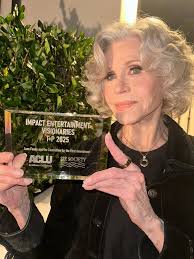 Honored to attend the launch of the Jane Fonda Gender & Climate Justice  Fund with Jane Fonda, Darren Walker (ED Ford Foundation), Ellen Dorsey (ED  Wallace Global Fund), Nemonte Nenquimo Waorani (Indigenous