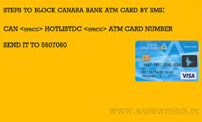 Give a missed call to 09015483483 and you will get canara bank sms balance check. How To Block Canara Bank Atm Card Bank With Us