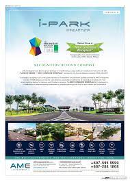 Taman pontian perdana (29 units). I Park Indahpura Platinum Winner Of Most Conducive Workplace Johor Industrial Park Industrial Property In Iskandar Malaysia