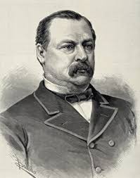 US President Grover Cleveland (1837-1908). Art Prints, Posters & Puzzles  from Mary Evans