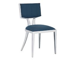 Kitchen Chairs Sunpan Natalia Dining Chair Fabric Blue Velvet Fabric Dining Chairs Dining Chairs Transitional Dining Chairs