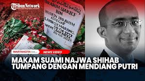 Makam Suami Najwa Shihab Ternyata Tumpang dengan Mendiang Putri