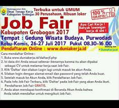 Lokrr dinad kab grobogan : Bursa Kerja Smk N 1 Purwodadi Job Fair Purwodadi Grobogan Juli 2017