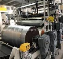 Spc Floor Extrusion Line High Output Lvt Floor Tile PVC Product Extruder  Equipment