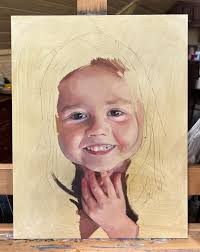 Took an oil painting class this last semester. Liked it so much I've been  practicing at home. This is my second session. Still a WIP.