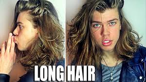Mega volume hairstyles for long hair are making a comeback. Long Hairstyle Tutorial For Men 2017 Youtube