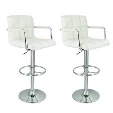 Buy trica s tuscany luxury swivel arm bar stool in leather more. Pin On Work Seat Cushion Bar Stool Or Adjustable Chair