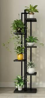 Standing Flower Shelf Living Room Balcony Plant Shelf Flower Pot Stands With Wood Plant In Storag House Plants Decor Plant Decor Indoor Plant Stand Indoor