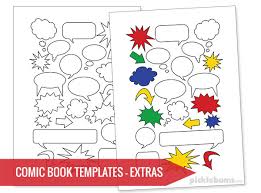 Graphic novels have become an increasingly large part of mainstream culture in the past decade. Free Printable Comic Book Templates Picklebums
