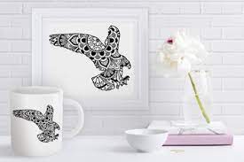 Download Eagle Mandala Svg Cut Files Animal Mandala Svg Eagle Mandala Clipart