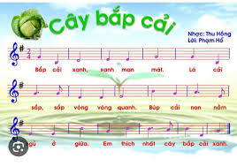 Bài hát " Bắp cải xanh"