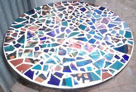 All Shapes And Sizes Mosaic Table Top Mosaic Table Top Designs Mosaic Table