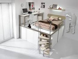 Chambre Ado Fille Petit Espace Lit 2 Places Ado Mezzanine Avec Rangements Sous Lit Idee Deco Chambre Ado Fille Idee Deco Chambre Ado Deco Chambre Ados