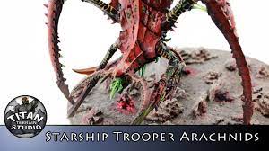 Army Showcase - Starship Troopers Arachnids - Titan Terrain Studio - YouTube