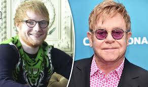 Ed Sheeran claims Elton John always asks him to 'sit