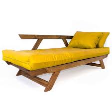 Sofá Japão Futon Em Madeira Maciça Imbuia | Futons, Imbuia e ...