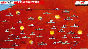 Hot Weather Today and Wednesday with Isolated Thunderstorms -