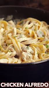 Chicken Alfredo Video Pasta Dishes Chicken Alfredo Recipes Chicken Fettuccine Alfredo
