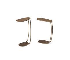 Side Table With Frame And Top In Titanium Gfm11 Embossed Lacquered Steel Or Brushed Bronze Side Table Table Cattelan Italia
