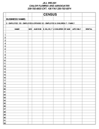 Defective, dependent, and delinquent classes. Fillable Online Employer Census Form Fax Email Print Pdffiller