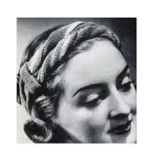 Headband Hat Knitting Pattern Vintage Headband Knitting Pattern PDF Instant  Download