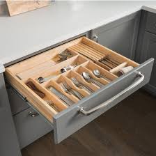 Drawer Organizer Insert Cutlery Tray Made Of Hard Maple Measuring 14 5 8inchw 20 7 8inchw X 22inchd X 2 1 4inchh By Hardware Resources Kitchensource Com Cutlery Drawer Insert Kitchen Drawer Organization Silverware Drawer Organizer