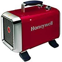 Honeywell Hz 510e Keramik Heizlufter In Rot Chrom 1100 1800 Watt Breiter Standfuss Heizen Mit Bildern Heizgerate Keramik Standfuss