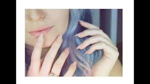 False nail art tips acrylic sharp nail white/clear /natural full cover nail salons decoration faux. Acrylic Nails At Home Natural Pink Blush Nails Diy Nails Youtube
