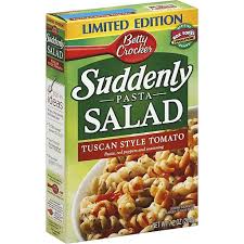 Cook pasta according to package directions. Suddenly Salad Pasta Salad Tuscan Style Tomato Pasta Noodle Dinner Kits Teal S Market