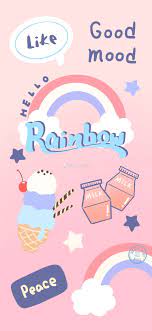 Pin Oleh Iya Di Aesthetic Background Wallpaper Seni Ilustrasi Wallpaper Lucu Ilustrasi