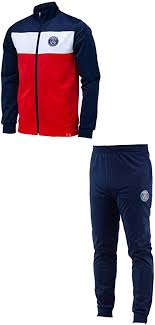 Quick view jordan paris saint germain hooded tracksuit. Paris Saint Germain Psg Children S Tracksuit Official Collection Girls Blue 6 Years Amazon Co Uk Sports Outdoors