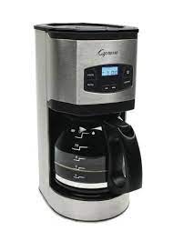 It also includes an on/off button to save energy when not in use. Capresso Sg120 Coffee Brewer Green Beanery