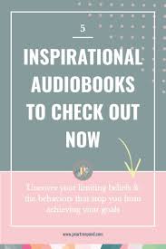 5 Inspirational Audible Audiobooks To Check Out Now Peartreepond Entrepreneur Books Success Books Online Business Opportunities