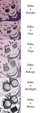 Read deku x eri from the story cursed bnha ships by lonelypotatokai (kai) with 312 reads. Nomu X Eri