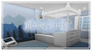 We've discussed on the blog how important it is create a focal point and infuse drama into every room, and a large mirror is the perfect way to do that.the wall space over your sofa can be an intimidating space because it's so expansive, but we actually like to think of it as an opportunity! Bloxburg How To Place Wall Decals Youtube