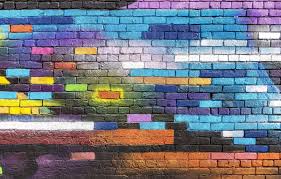 Iphone wallpapersiphone ringtonesandroid wallpapersandroid ringtonescool backgroundsiphone backgroundsandroid backgrounds. Wallpaper Colorful Wallpaper Wall Graffiti Textures Paint Brick Street Art 4k Ultra Hd Background Images For Desktop Section Tekstury Download