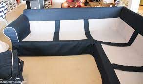 Ektorp sofa cover characterized by different styles, sizes, and print. Our New Customized Ikea Ektorp Sofa Replacement Slipcover The Happy Housie